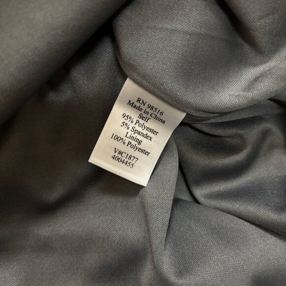 Coldwater Creek Women Midi Skirt Sz L Pull On Dark Floral Cottagecore Whimsigoth - Picture 7 of 10